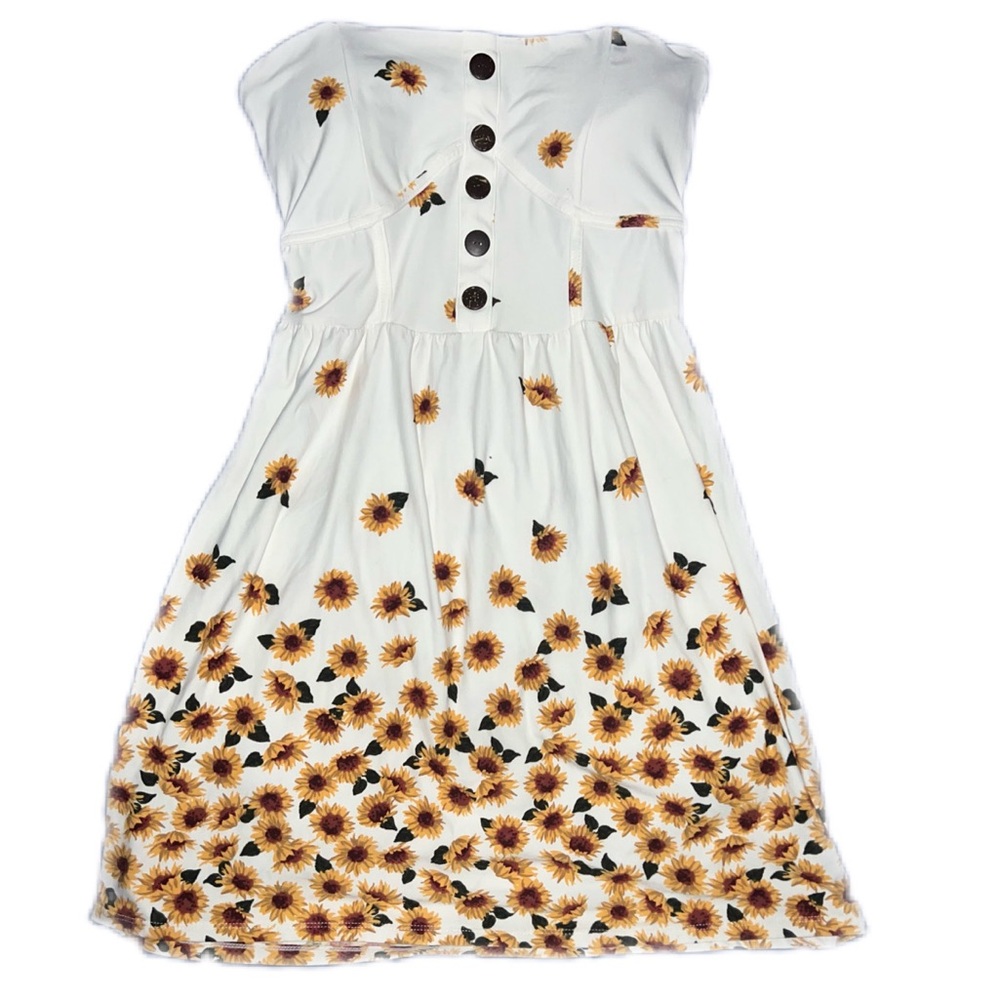 Mini Sunflower Summer or Spring Dress